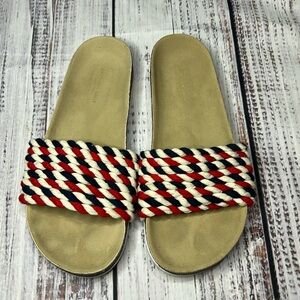 American Eagle Rope Slide Sandals